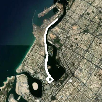 Buhaira Corniche to Khalidia Port