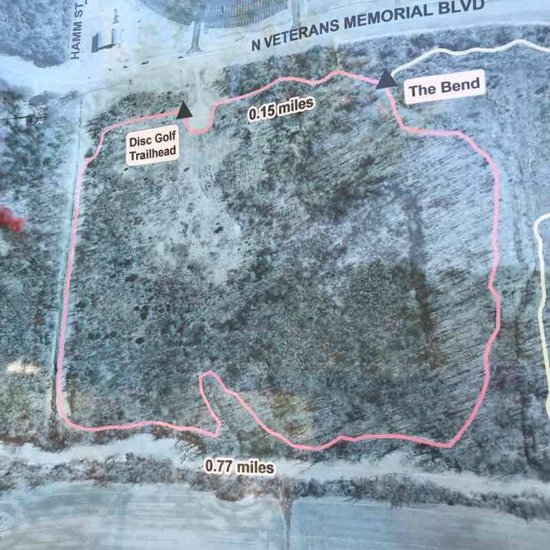 Music Bend - Disc Golf Section