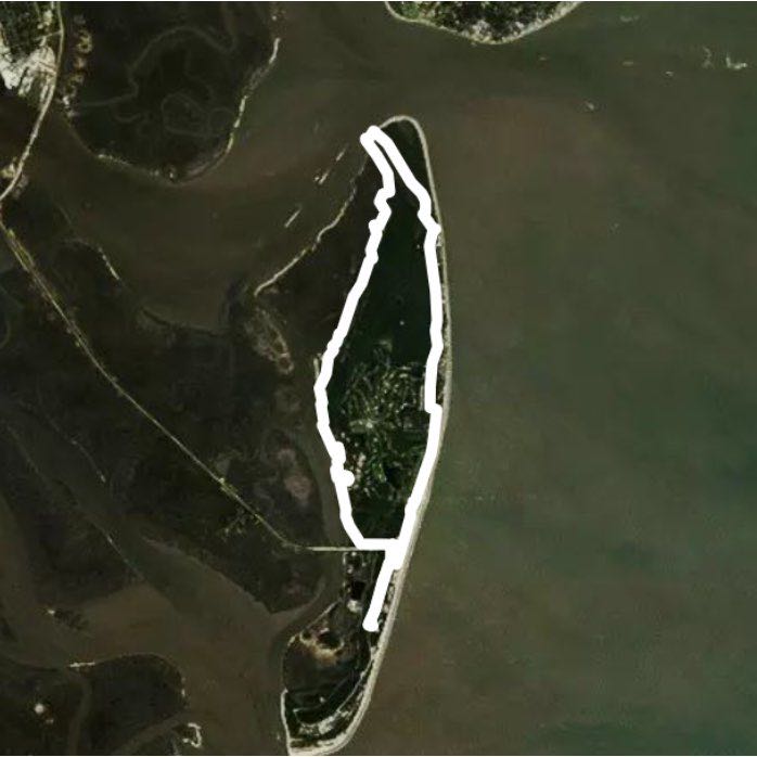 Jekyll Island 14.5 Mile Course