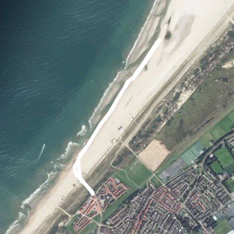 Zaterdagochtend met Balou uitwaaien op het strand