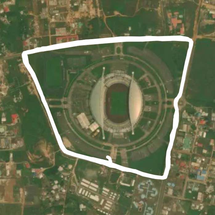 Stade d’Angondjé, Libreville, Gabon