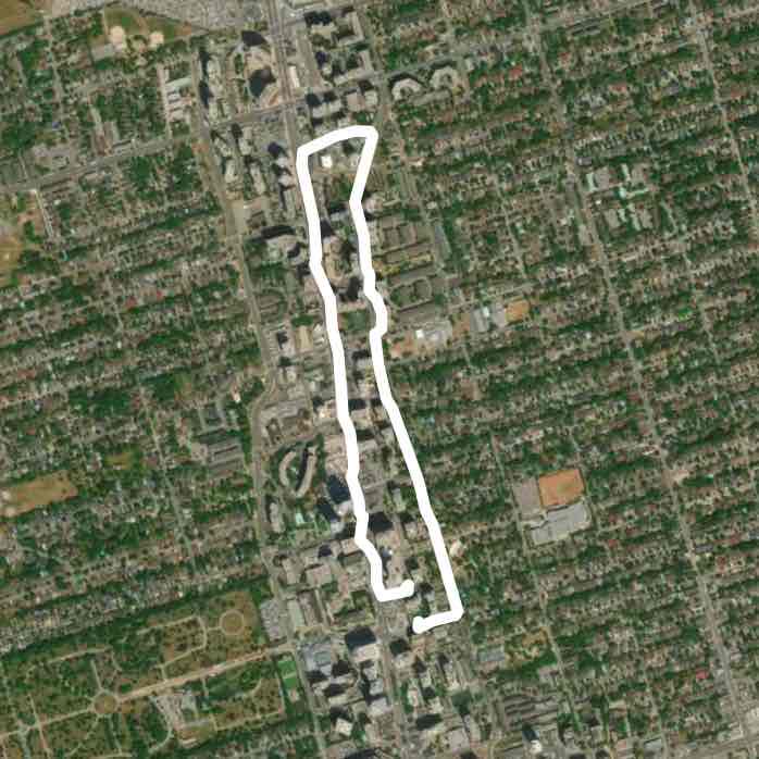 Local Yonge street Walk