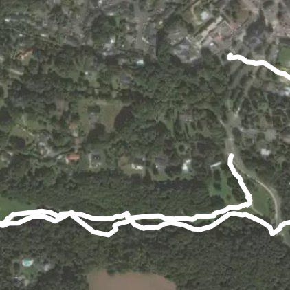 Valley of Cens - 44 Orvault walking route map in Orvault