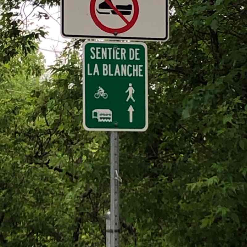 Sentier de la rivière Blanche