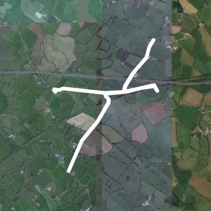 The Diamond, railway bridge, Archery Club