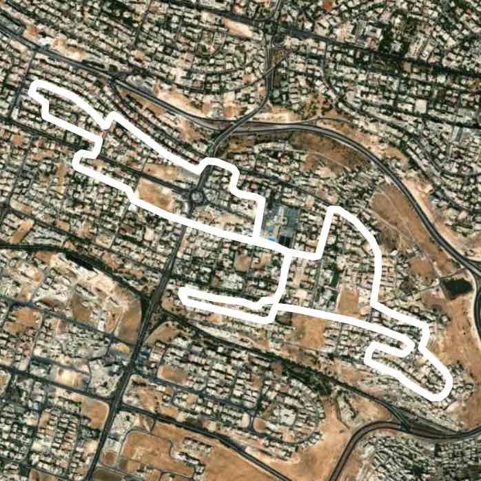 Abdoun jogging route