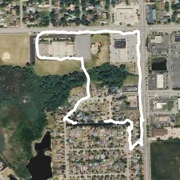 One mile loop around school