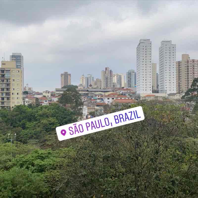 Brazilian vacation walk