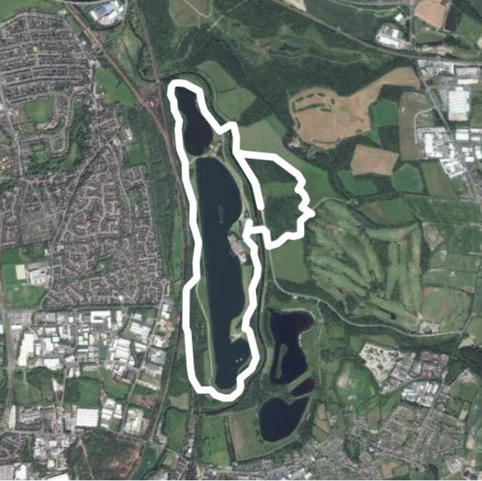 Rother valley country park walk Wales, Sheffield, England Pacer