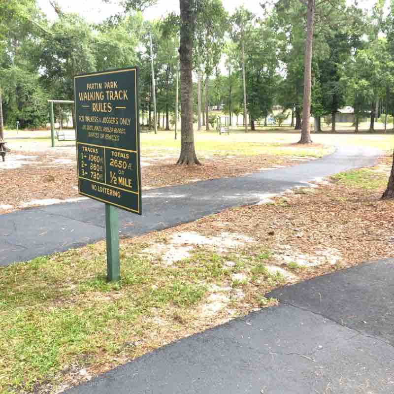 Parton Park walk-in trails