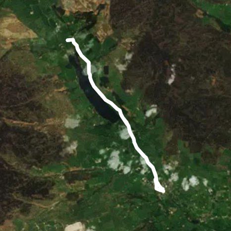 Gouthwaite reservoir east side avoiding main roads