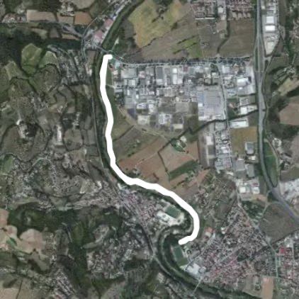 Percorso verde Ponte Felcino