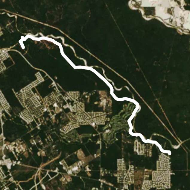 Pundt Park to Jesse Jones Park