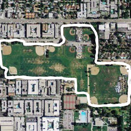 Hazeltine park in Van Nuys