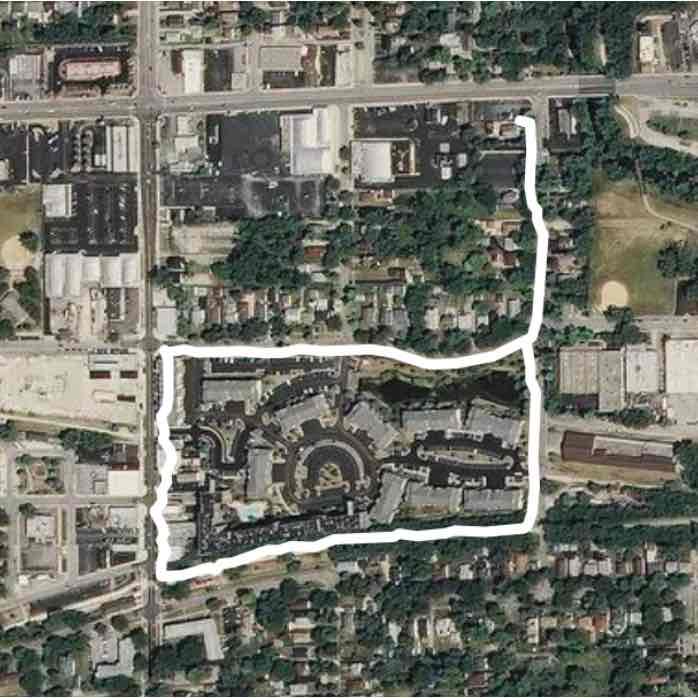 Villa park prairie path