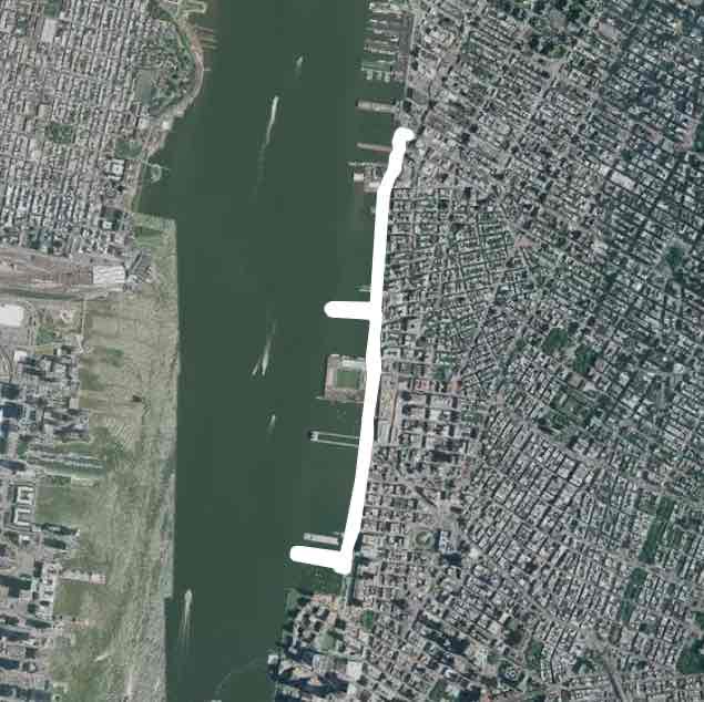 Hudson River greenway