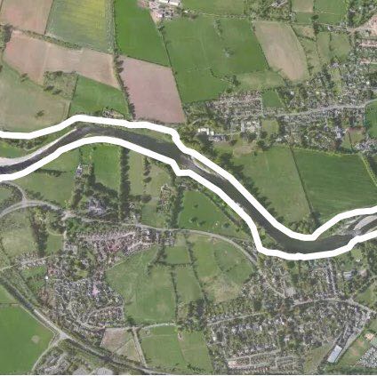 4K loop Melrose  walking route map in Newstead