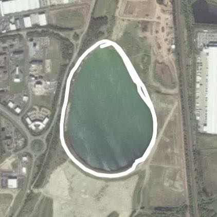 Hampton gardens lake