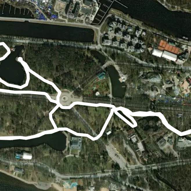 Run in St Petersburg Park