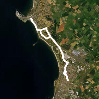 Prestwick to Troon Town and back