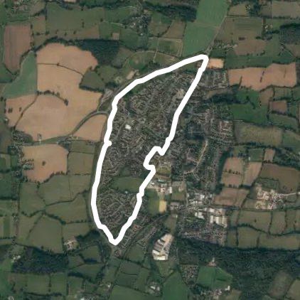 Yellow brick road and high street