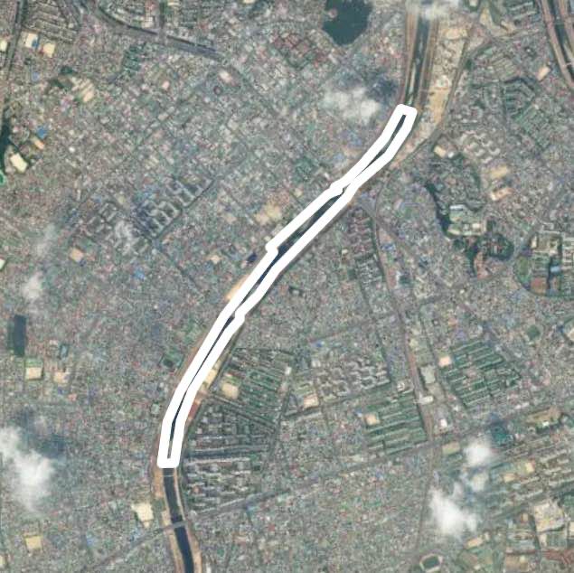 유등천 저녁 뛰기