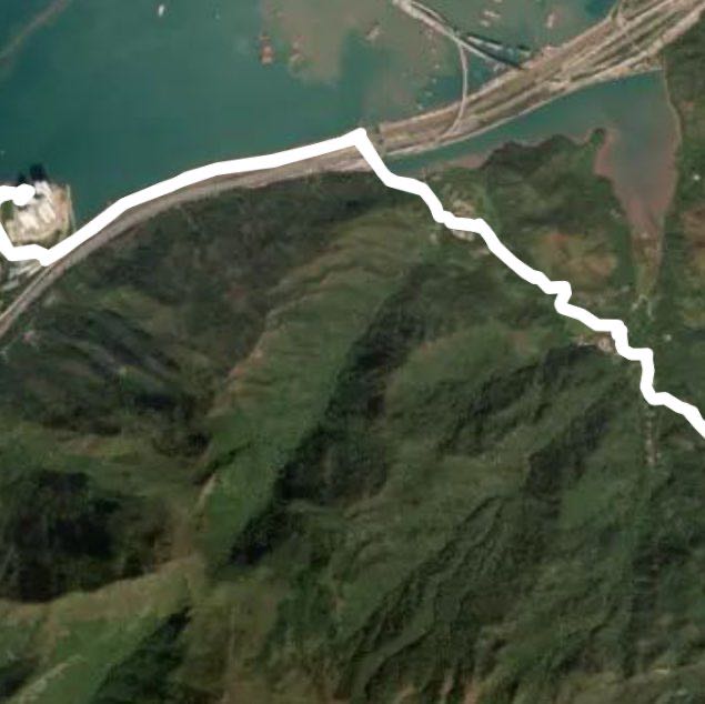 Hike to pavilion and above
