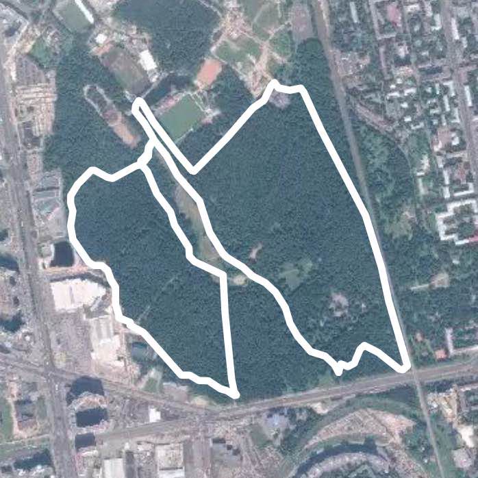 Удельный парк маршрут 1