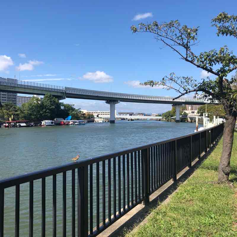 京橋ー桜ノ宮公園ー淀川河川敷