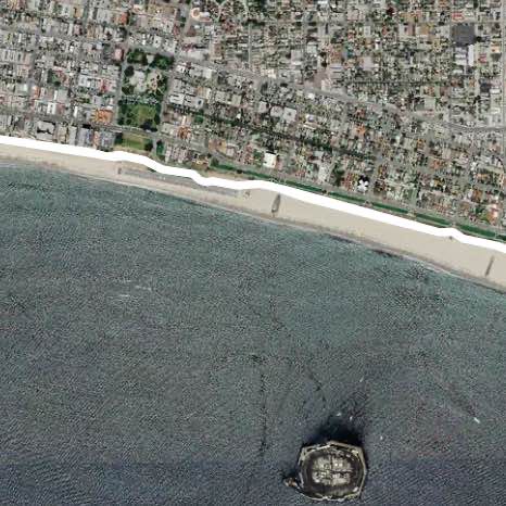 4 mile beach path route