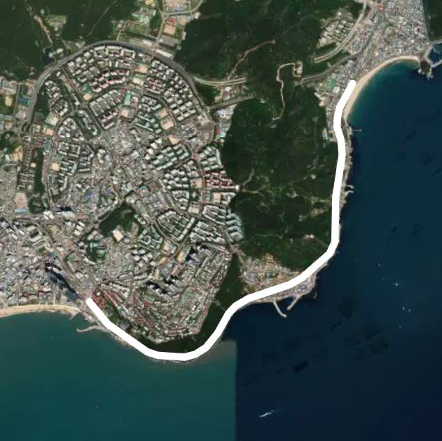 해운대 블루라인, 송정 미포