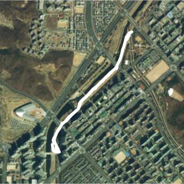 정자동 파크뷰 아이파크 로얄팰리스 주복주민 산책길