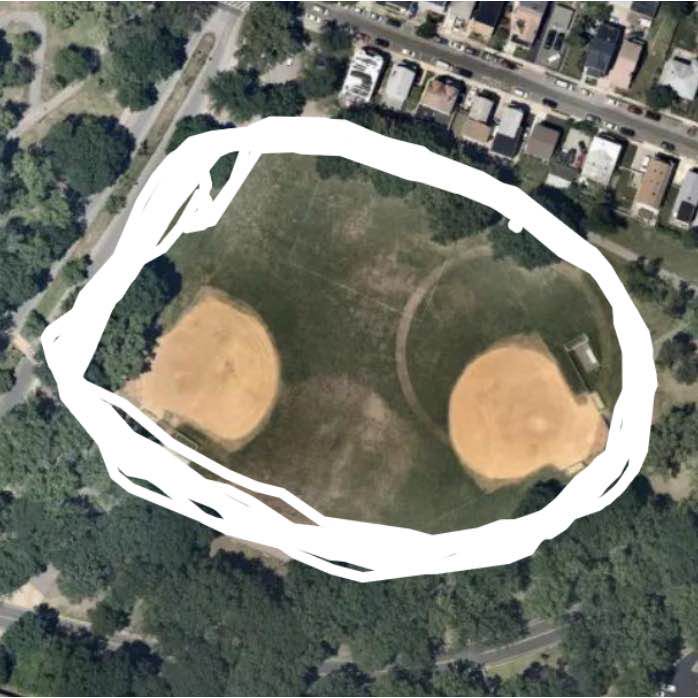 Walk around soccer field