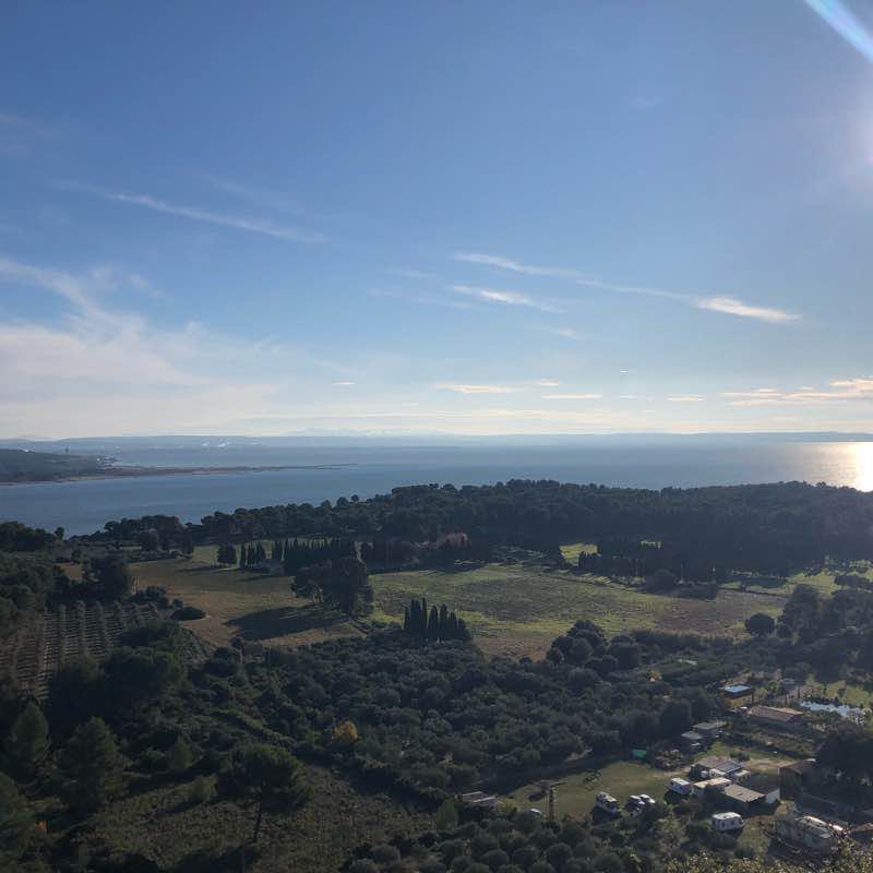 Montée à la « vigie » de l’étang de l’Olivier