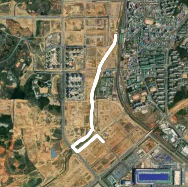 고덕천 30분 러닝루트