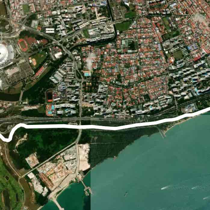 Parkland Green to Marina Bay