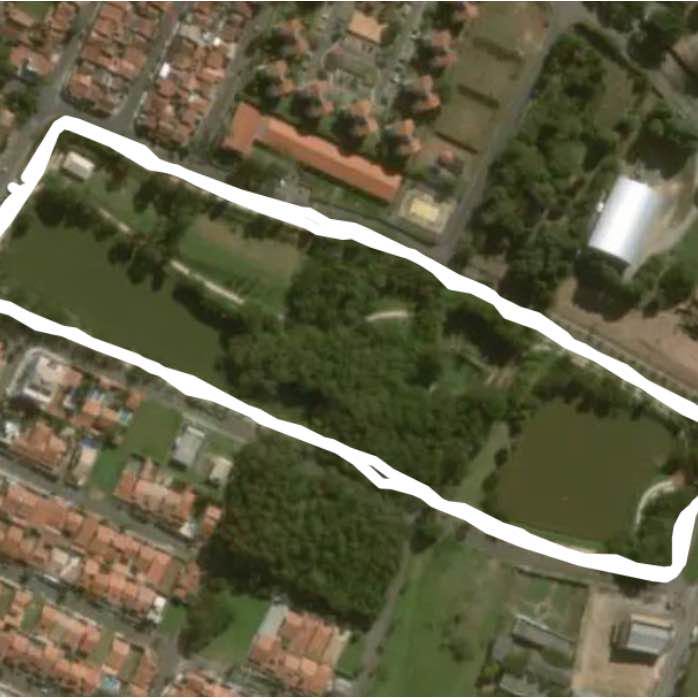 Parque dos lagos - 2 voltas