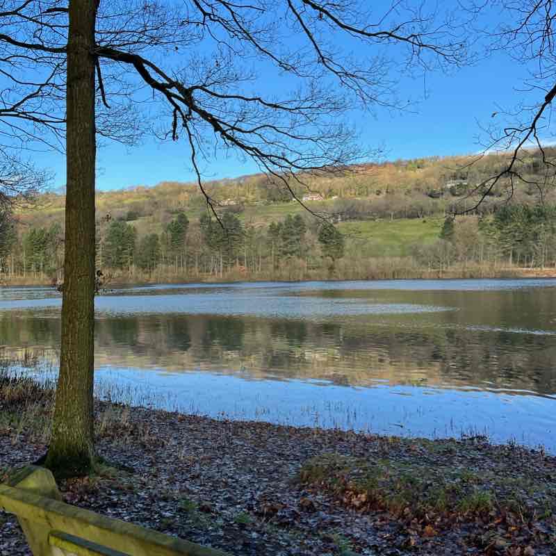 Ewden reservoir trail