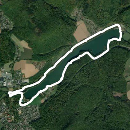 Ein Mal um den Emmer Stausee Schieder