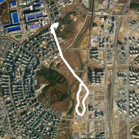 동탄 여울공원 가는길