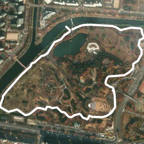 호수공원 산책로