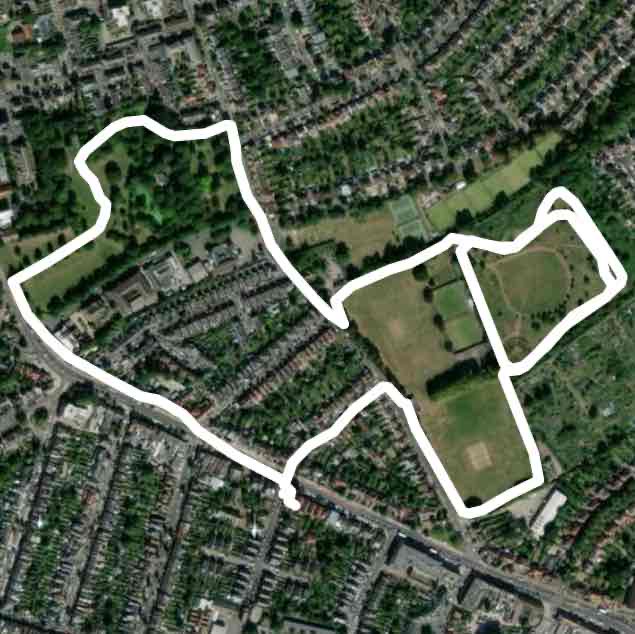 Alexandra & Fishponds Parks, Surbiton