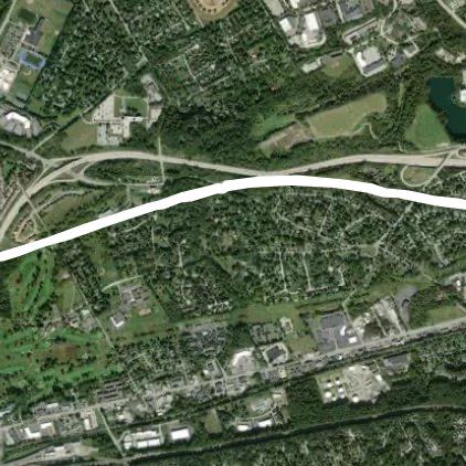 Trail from Battle of the Clouds to Wegmans