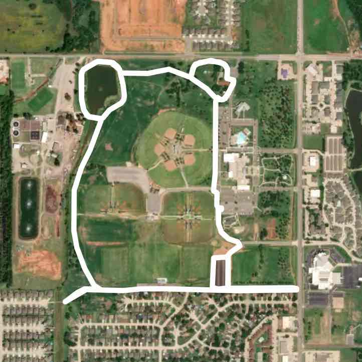 Wild horse park route