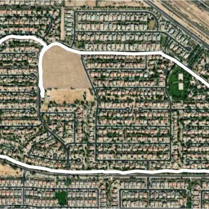 2.3 m loop around Emperor Blvd to 193rd. Start @VB