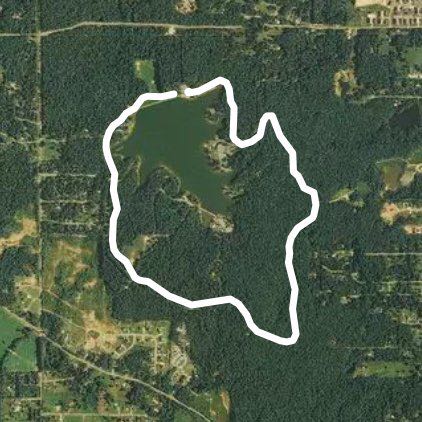 Craighead Forest Park 5k trail