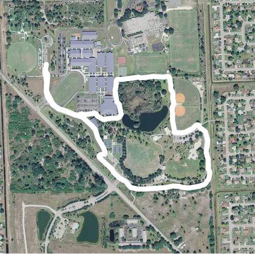 Veteran’s Park Walk Lehigh Acres, Florida, USA Pacer