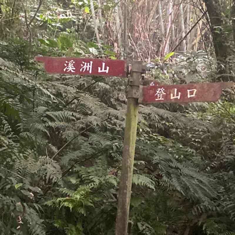 溪州山 爬山