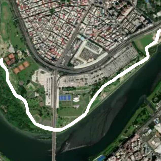 馬場町紀念公園河濱步道