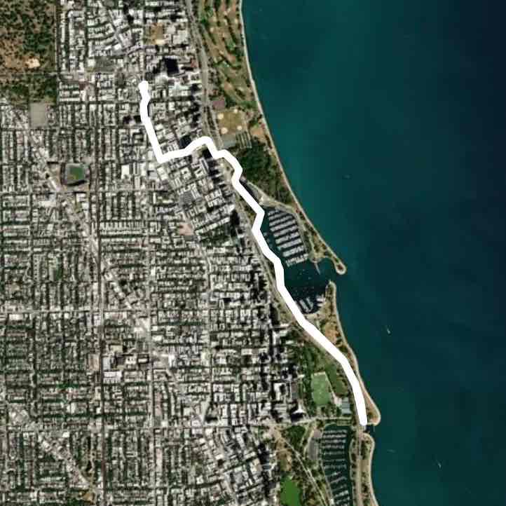 Lincoln park walking trail